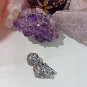 Orgonita Auténtica / Electronite Dinosaurio decorativo pequeño modelo 1