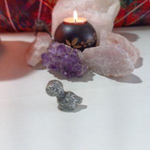 Orgonita Auténtica / Electronite Dinosaurio decorativo pequeño modelo 1