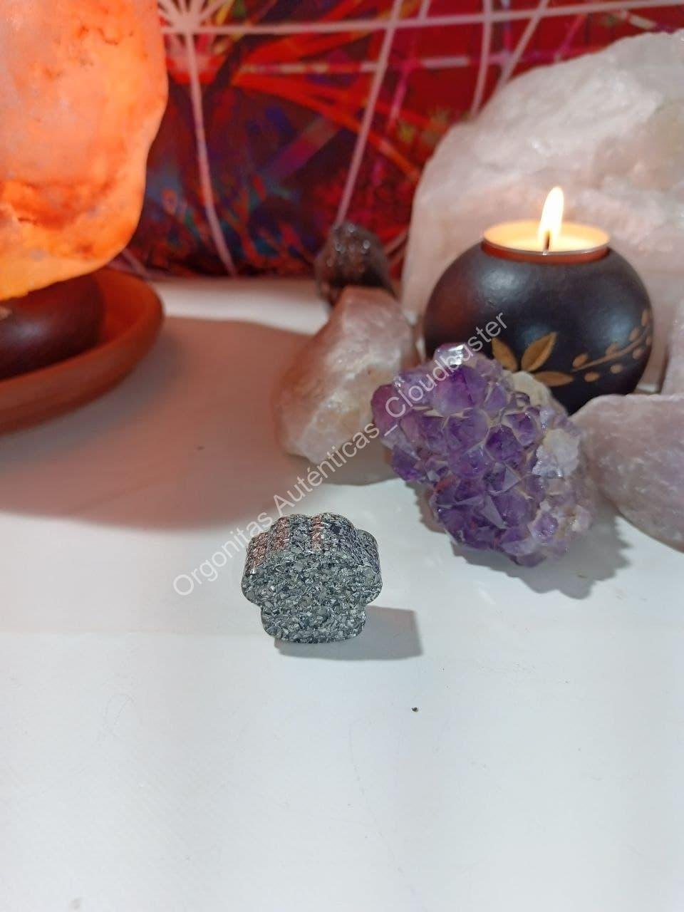 Orgonita Auténtica / Electronite formato Huella Mascota - Imagen 3