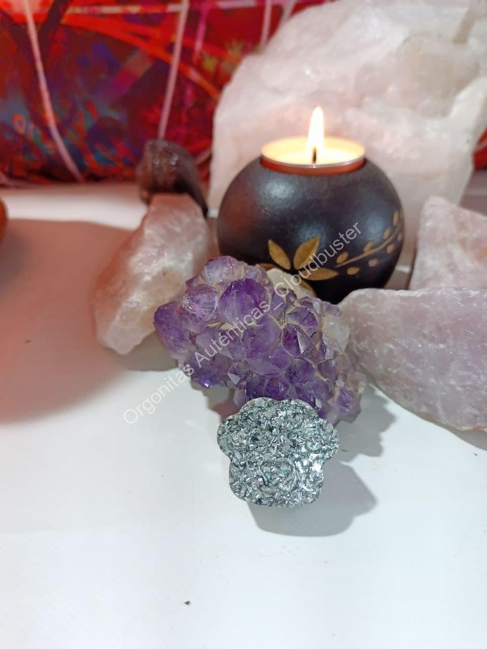 Orgonita Auténtica / Electronite formato Huella Mascota - Imagen 2