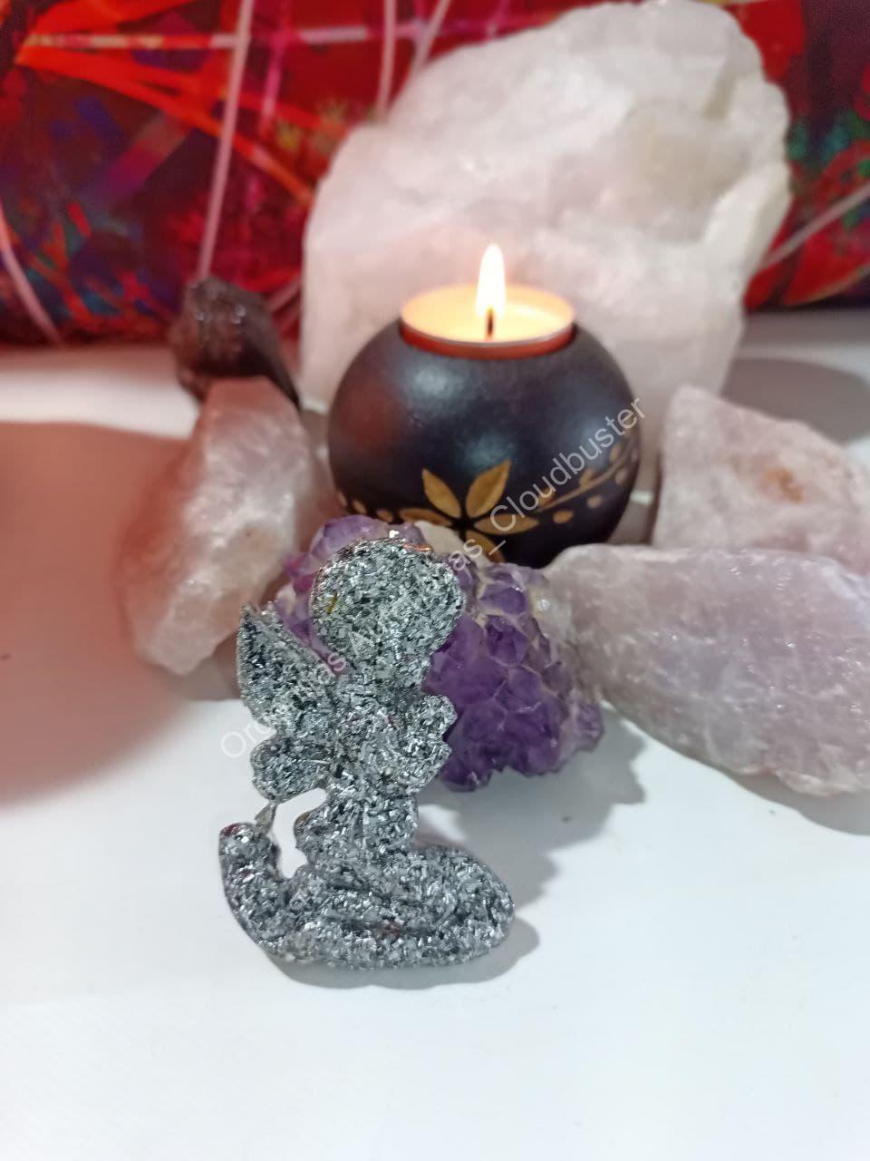 Orgonita Auténtica / Electronite Angelito decorativo - Imagen 2