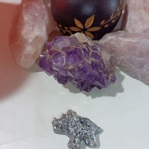 Orgonita Auténtica / Electronite Dinosaurio Decorativo Pequeño Mod. 2.