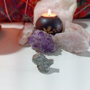 Orgonita Auténtica / Electronite Dinosaurio decorativo pequeño Mod. 3.