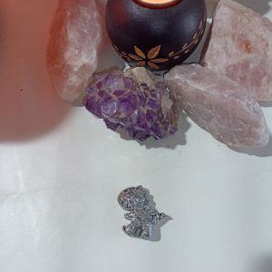 Orgonita Auténtica / Electronite Dinosaurio decorativo pequeño Mod. 3.