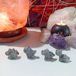 Orgonita Auténtica / Electronite Dinosaurio Decorativo Pequeño Mod. 2.