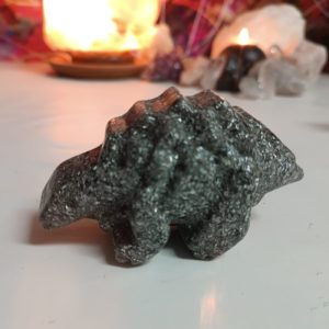 Orgonita Auténtica / Electronite Dinosaurio decorativo Grande Mod. 3