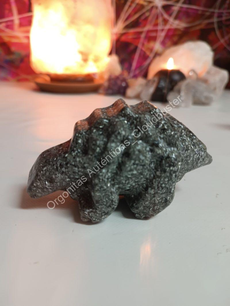 Orgonita Auténtica / Electronite Dinosaurio decorativo Grande Mod. 3
