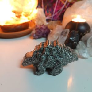 Orgonita Auténtica / Electronite Dinosaurio decorativo Grande Mod. 3