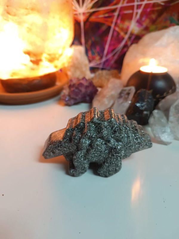 Orgonita Auténtica / Electronite Dinosaurio decorativo Grande Mod. 3 - Imagen 3