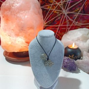 Orgonita Auténtica / Electronite Colgante Dinosaurio pequeño mod 1.