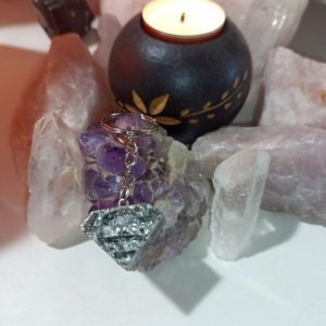 Orgonita Auténtica / Electronite Llavero Superman 2 tamaños.