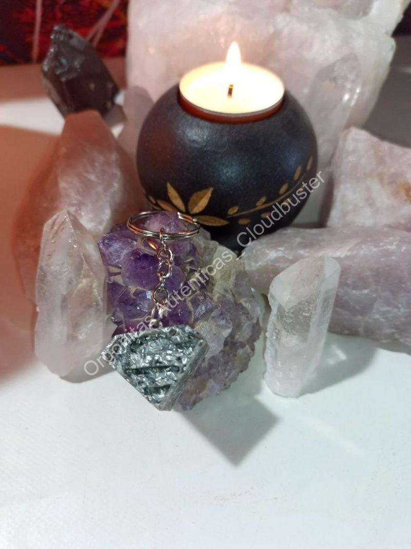 Orgonita Auténtica / Electronite Llavero Superman 2 tamaños. - Imagen 2