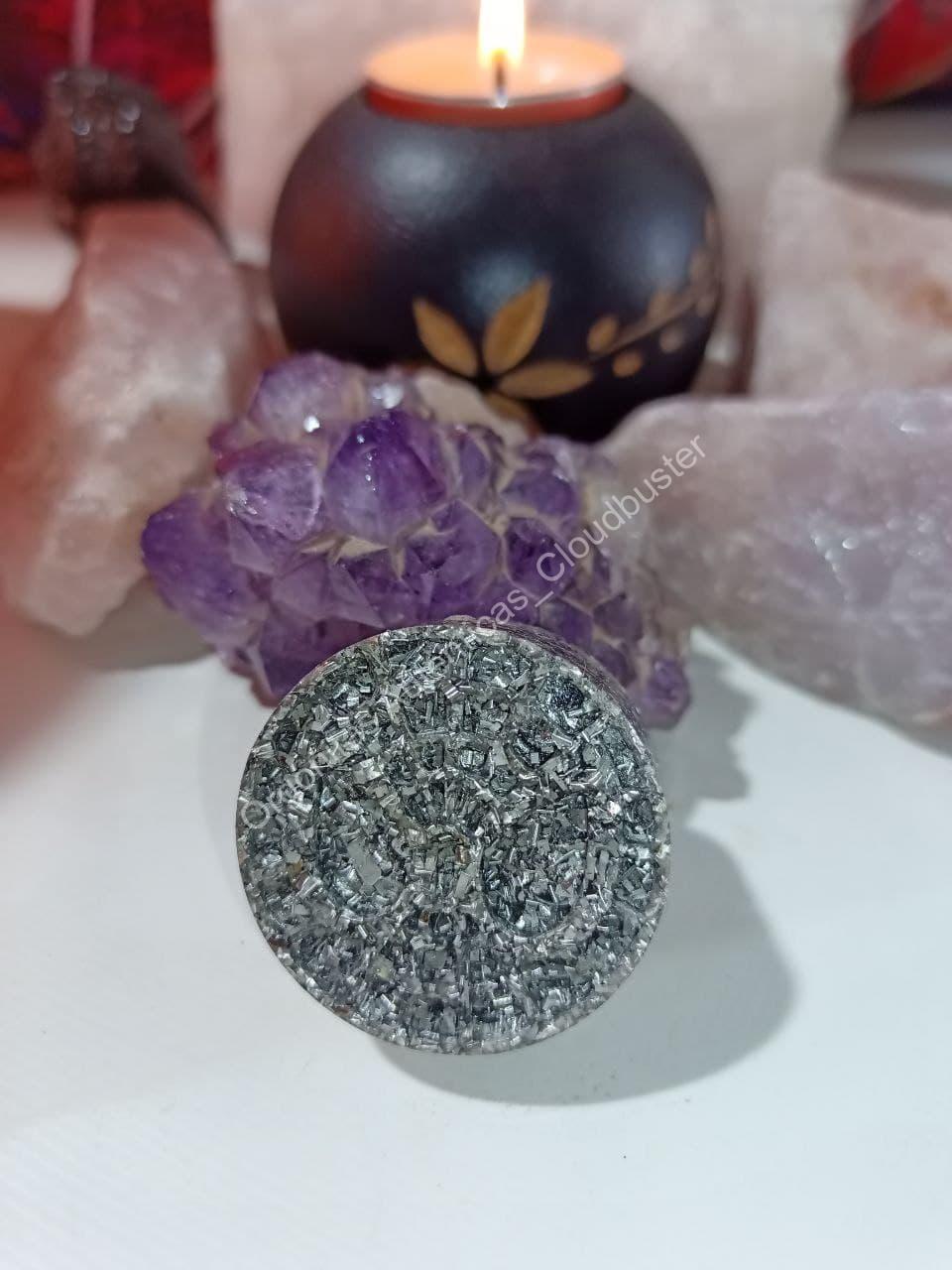 Orgonita Auténtica / Electronite Para Coche Logotipo SPIDERMAN (con adhesivo)