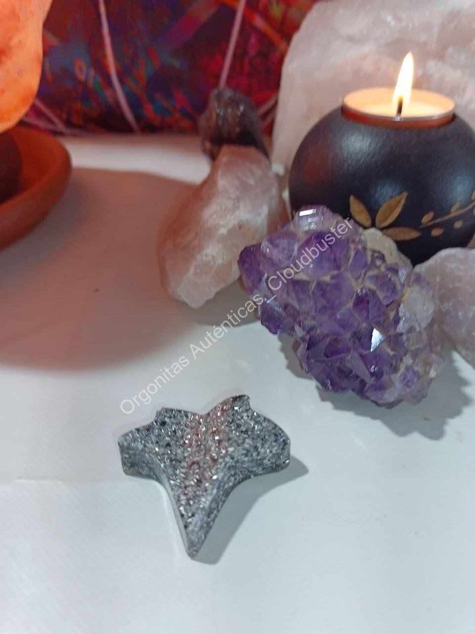 Orgonita Auténtica / Electronite Hoja en Punta - Imagen 2