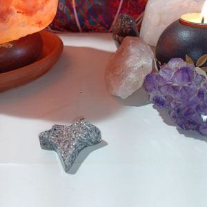 Orgonita Auténtica / Electronite Hoja en Punta