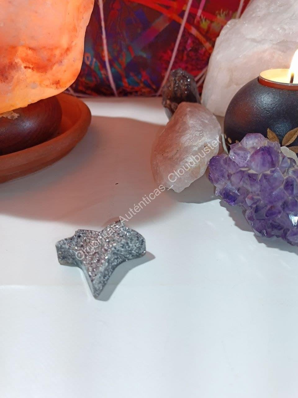 Orgonita Auténtica / Electronite Hoja en Punta - Imagen 3