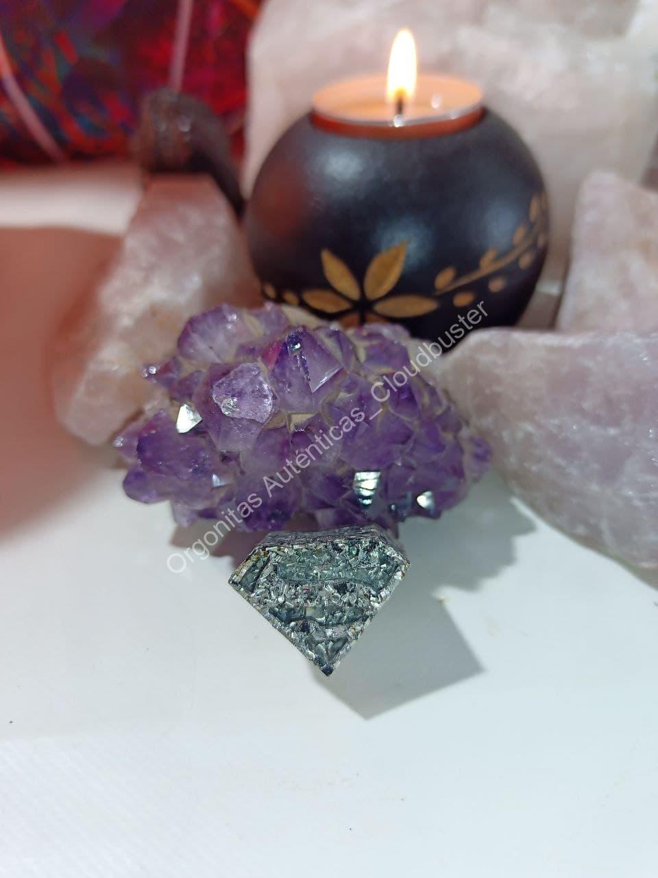 Orgonita Auténtica / Electronite Logotipo SUPERMAN 2 tamaños. - Imagen 2