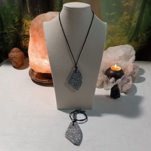 Orgonita Auténtica / Electronite Colgante Abstracto Grande