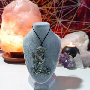 Orgonita Auténtica / Electronite Colgante forma de Ángel