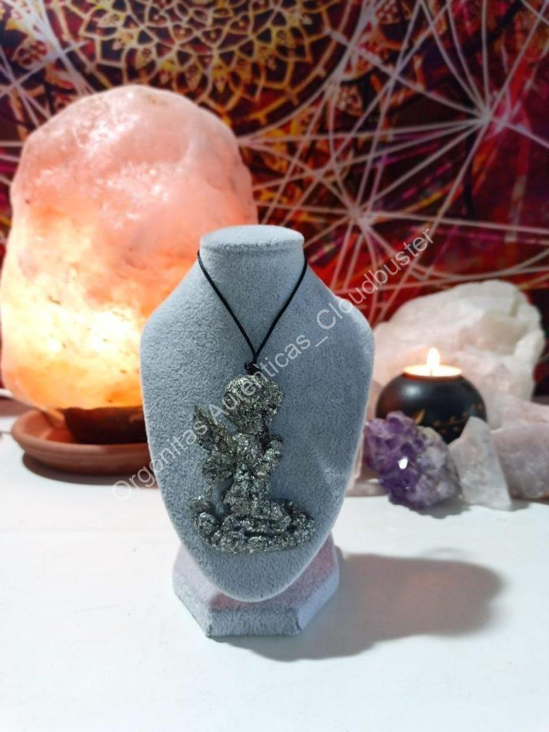 Orgonita Auténtica / Electronite Colgante forma de Ángel - Imagen 6