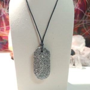 Orgonita Auténtica / Electronite Colgante Chapa Militar