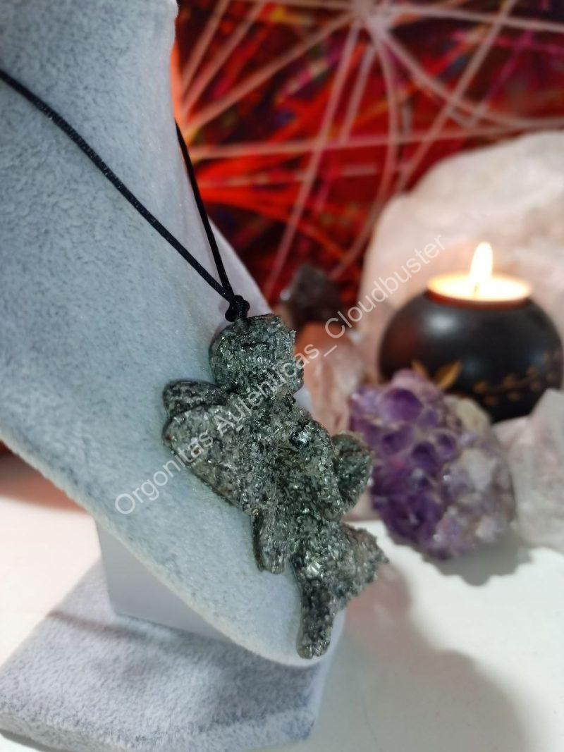 Orgonita Auténtica / Electronite Colgante forma de Hada 1 ala - Imagen 6
