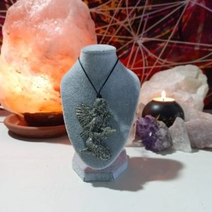 Orgonita Auténtica / Electronite Colgante forma de Hada 1 ala