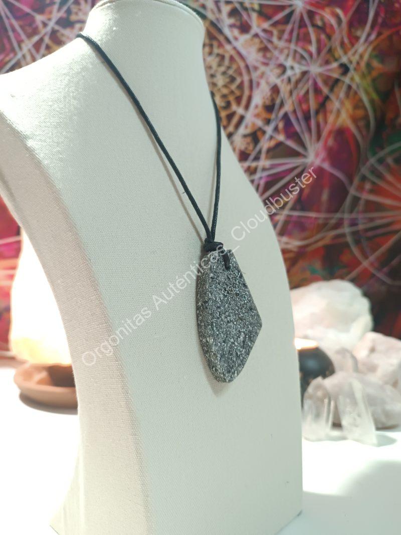 Orgonita Auténtica / Electronite Colgante Abstracto Grande - Imagen 2