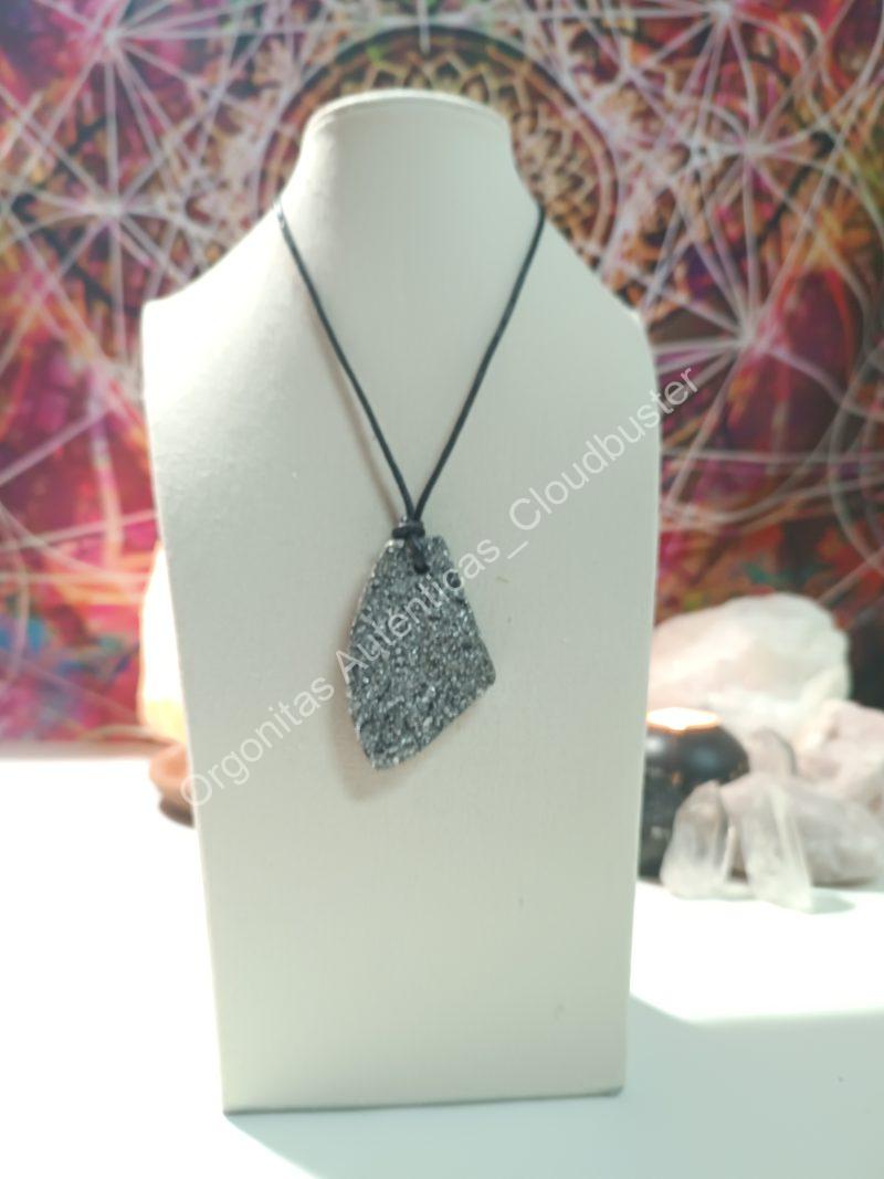 Orgonita Auténtica / Electronite Colgante Abstracto Grande