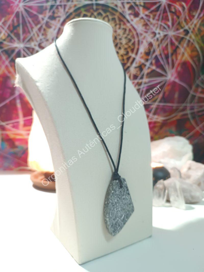 Orgonita Auténtica / Electronite Colgante Abstracto Grande - Imagen 5