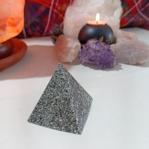 Orgonita Auténtica / Electronite Pirámide Mediana 4 lados