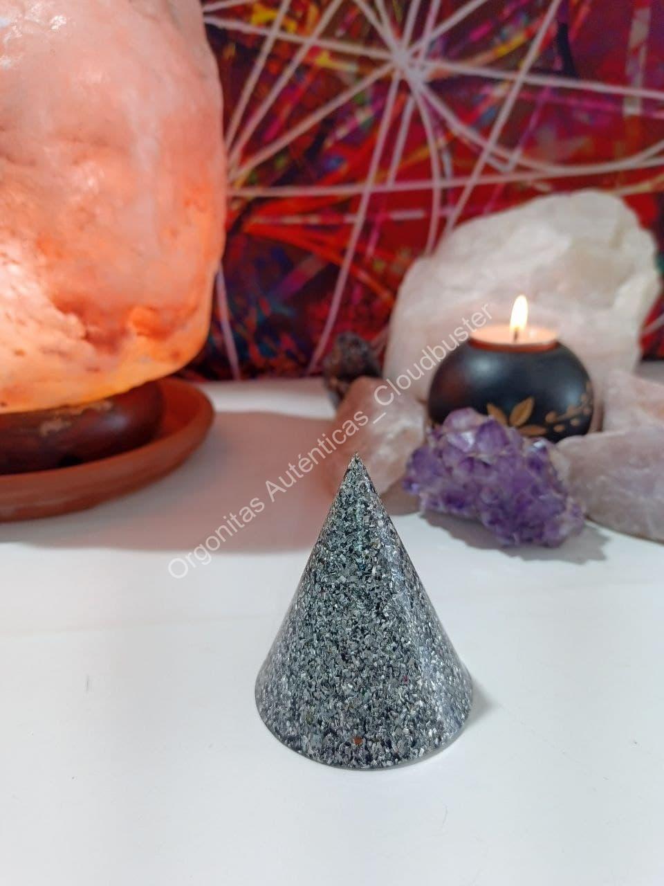 Orgonita Auténtica / Electronite Pirámide Cono