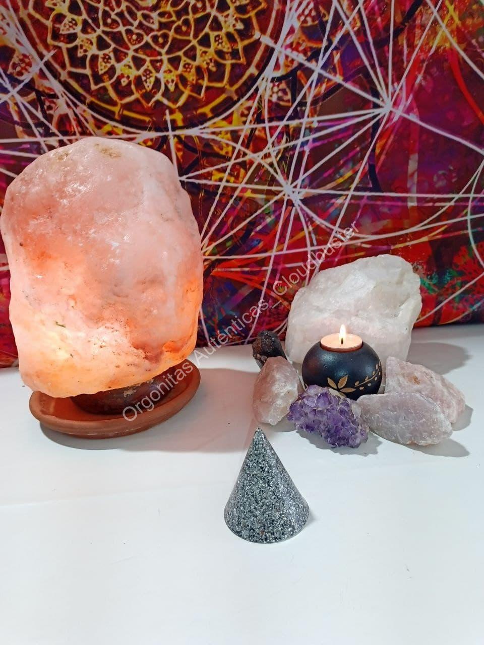 Orgonita Auténtica / Electronite Pirámide Cono - Imagen 3