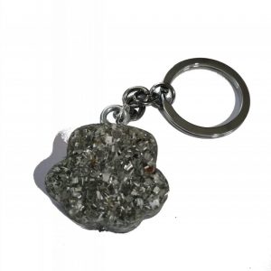 Orgonita Auténtica / Electronite Llavero Huella Perro