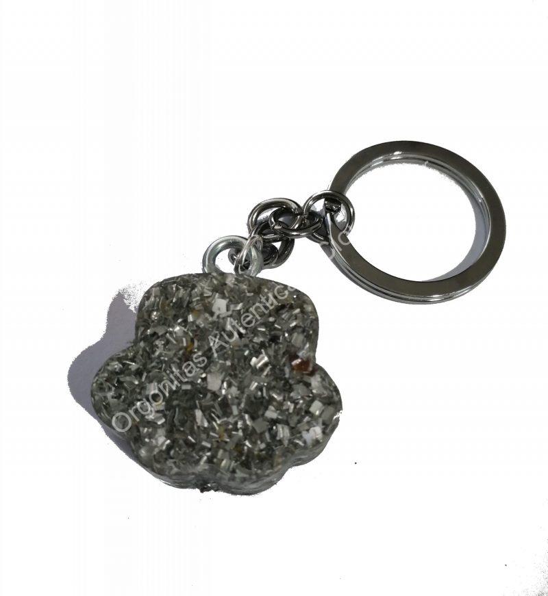 Orgonita Auténtica / Electronite Llavero Huella Perro