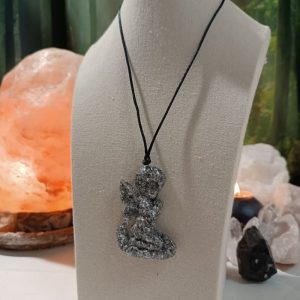 Orgonita Auténtica / Electronite Colgante forma de Ángel