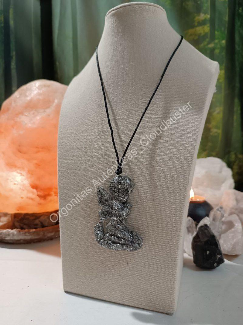 Orgonita Auténtica / Electronite Colgante forma de Ángel - Imagen 3