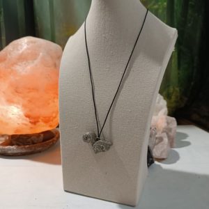 Orgonita Auténtica / Electronite Colgante Dinosaurio pequeño mod 1.