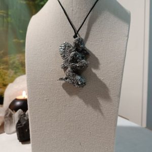 Orgonita Auténtica / Electronite Colgante forma de Hada 1 ala