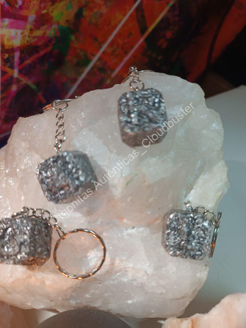 Orgonita Auténtica / Electronite Llavero con Inicial