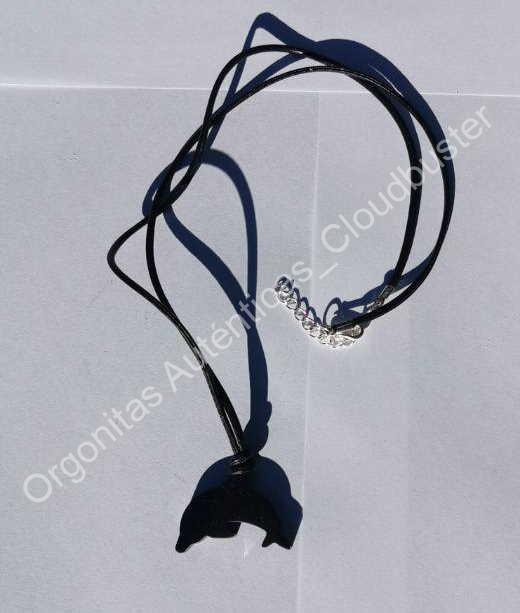 Colgante Delfín Magnetita Orgonita Auténtica - Imagen 3