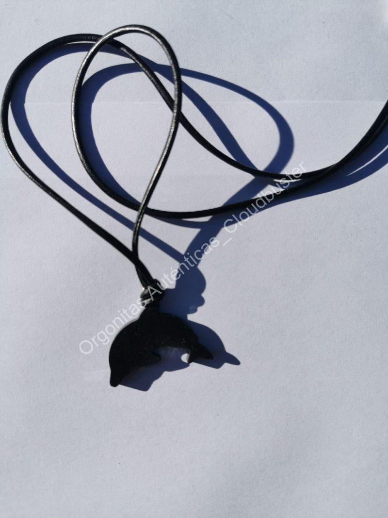 Colgante Delfín Magnetita Orgonita Auténtica - Imagen 4
