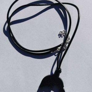 Colgante Delfín Magnetita Orgonita Auténtica