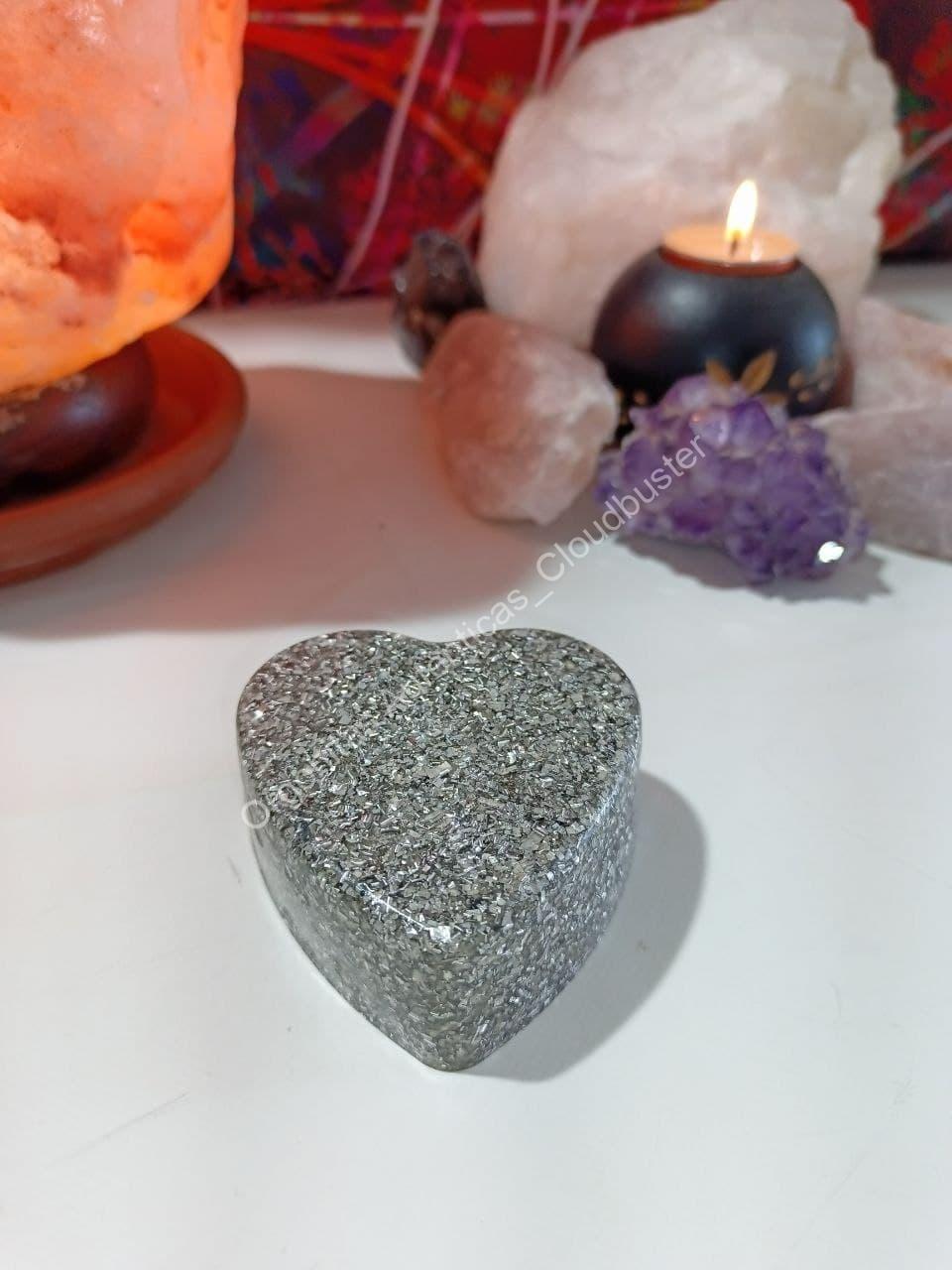Orgonita Auténtica / Electronite formato Corazón grande