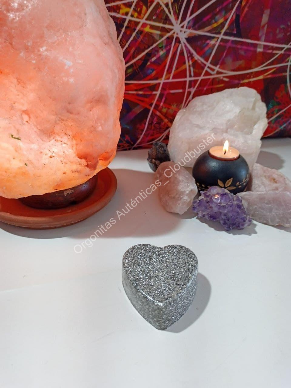 Orgonita Auténtica / Electronite formato Corazón grande - Imagen 3