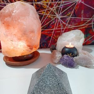 Orgonita Auténtica / Electronite Pirámide Super Grande 4 lados