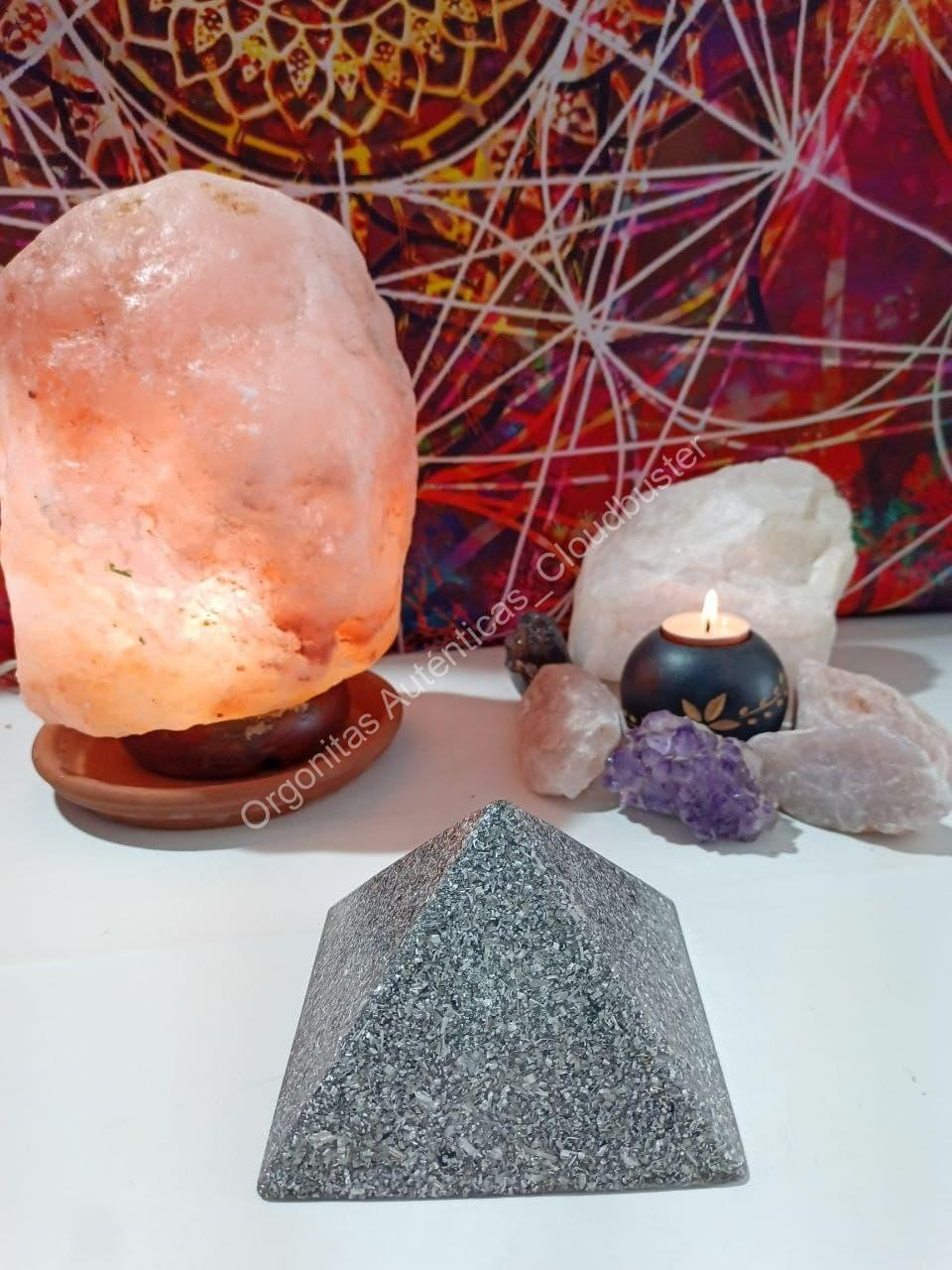 Orgonita Auténtica / Electronite Pirámide Super Grande 4 lados - Imagen 3