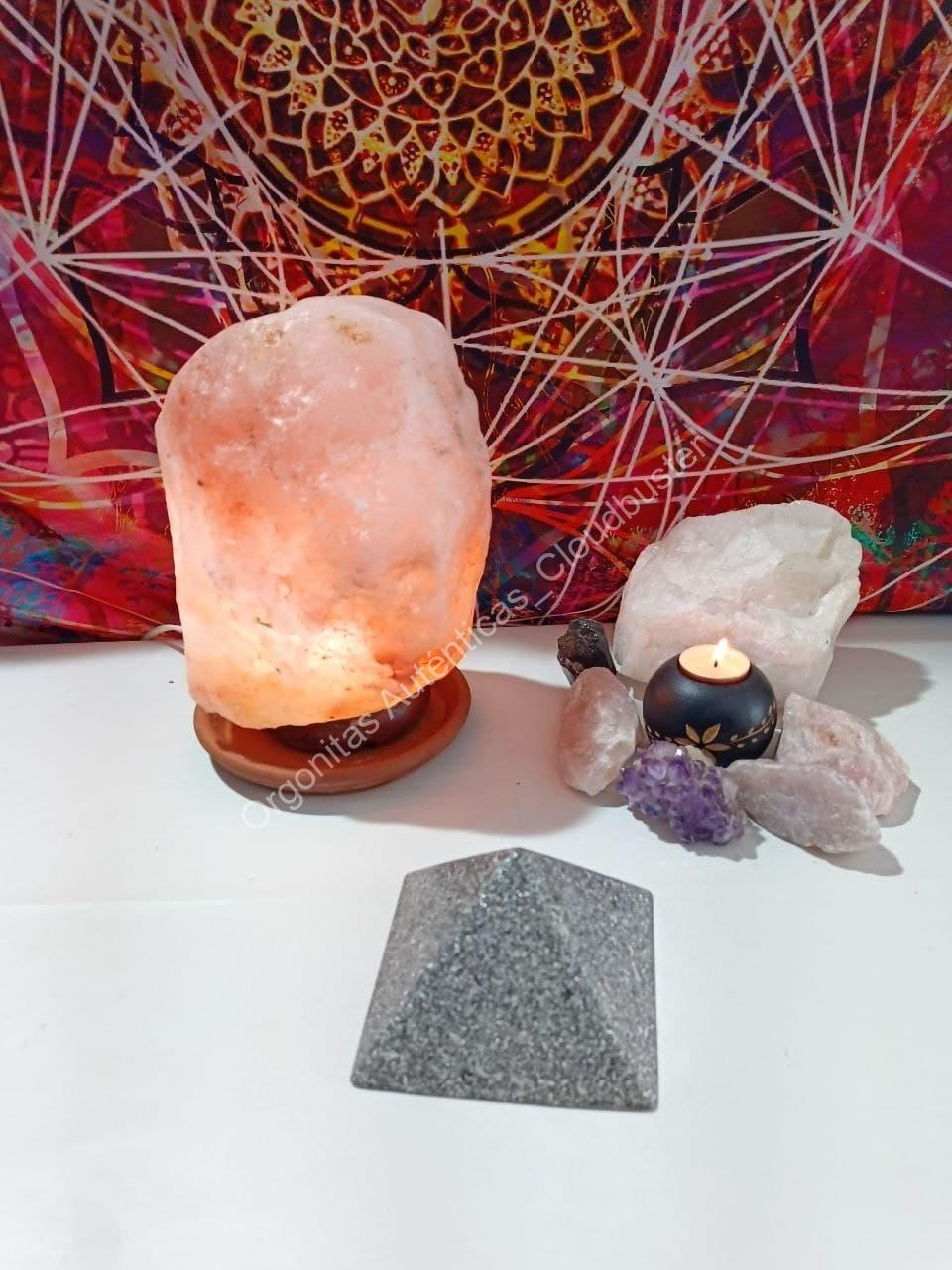 Orgonita Auténtica / Electronite Pirámide Super Grande 4 lados - Imagen 2