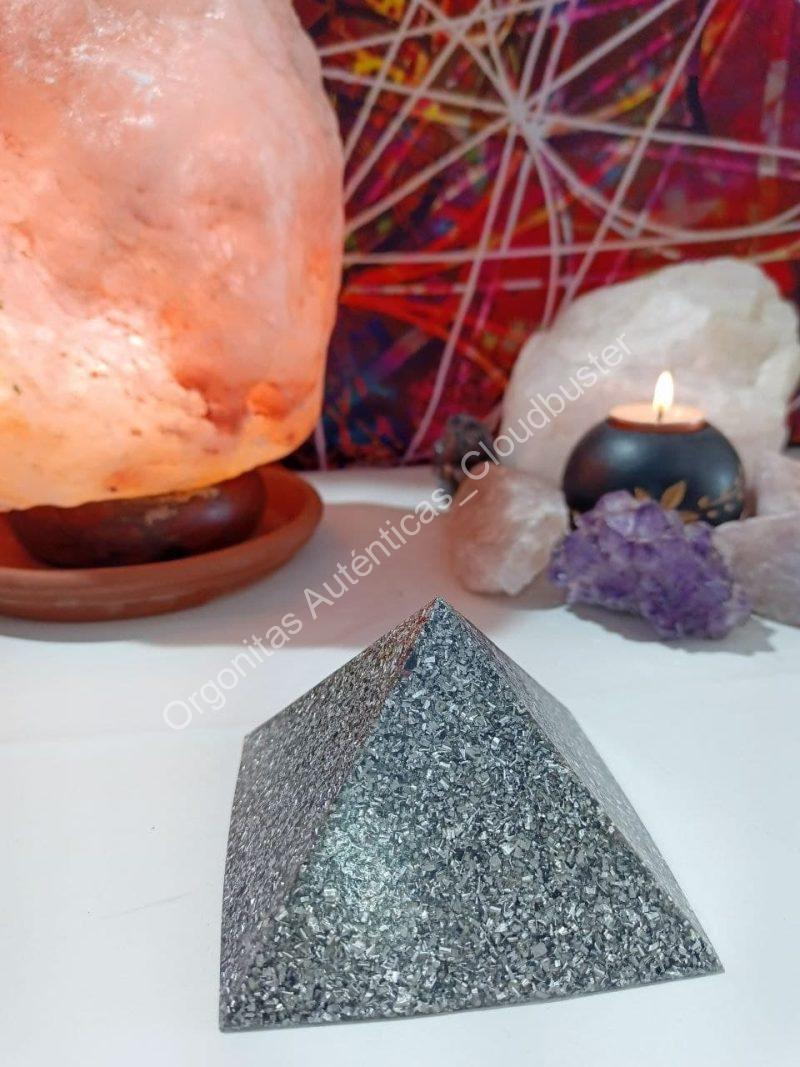 Orgonita Auténtica / Electronite Pirámide Grande 4 lados