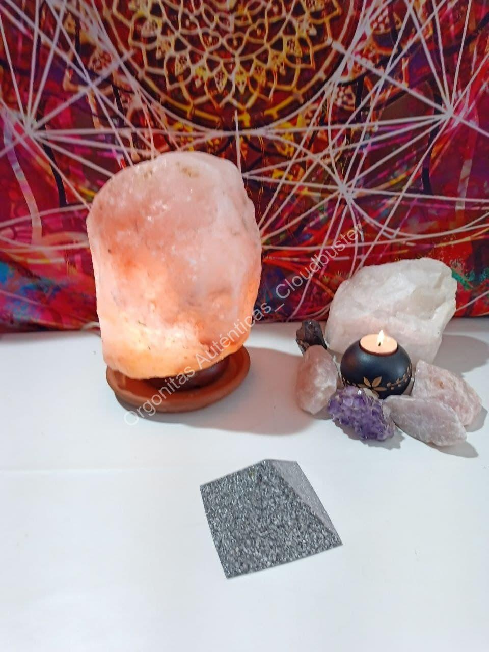 Orgonita Auténtica / Electronite Pirámide Grande 4 lados - Imagen 3